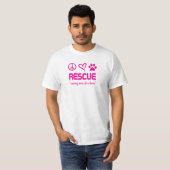 Reddings "Saving One At A Time" Unisex T-shirt (ro (Voorkant volledig)