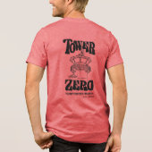 Reddings toren nul Tri-Blend shirt (Achterkant)