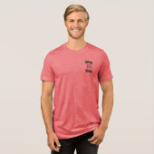 Reddings toren nul Tri-Blend shirt (Voorkant volledig)