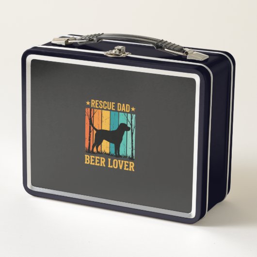 Reddings Vader Bierliefhebber Vintage Hond (Voorkant)
