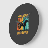 Reddings Vader Bierliefhebber Vintage Hond Grote Klok (Hoek)