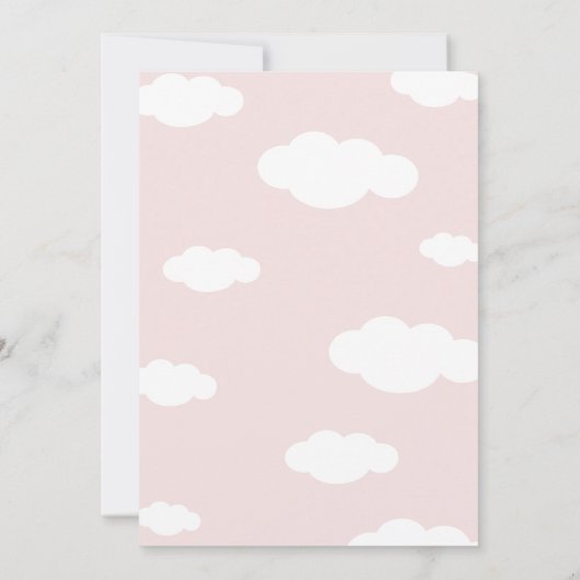 Reddingsbasis voor regenboog, zon en wolken Kind Kaart (Achterkant)