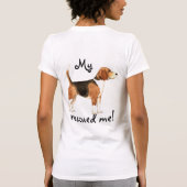 Reddingsbeagle T-shirt (Achterkant)