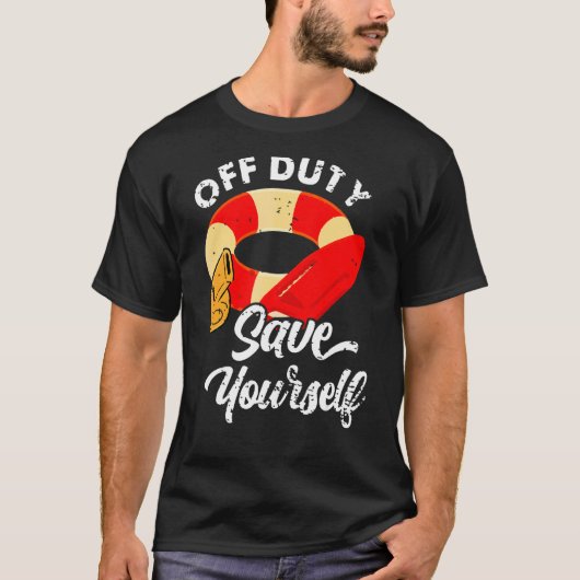 Reddingsbescherming voor zichzelf t-shirt (Voorkant)