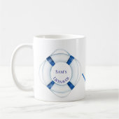 Reddingsboei en Anker Reddingssymbool Koffiemok (Links)