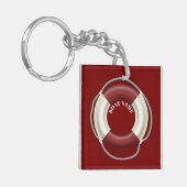 Reddingsboei Sleutelhanger (Voorkant Links)