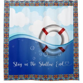 Reddingsboei voor reddingsboei douchegordijn