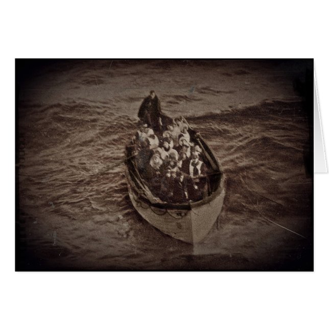 Reddingsboot van de RMS Titanic (Voorkant Horizontaal)