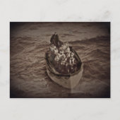 Reddingsboot van de RMS Titanic Briefkaart (Voorkant)