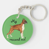 Reddingsboxer Sleutelhanger (Achterkant)