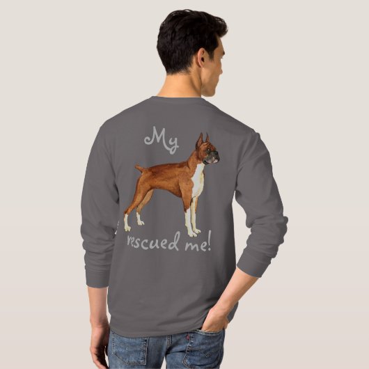 Reddingsboxer T-shirt (Achterkant volledig)