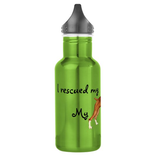Reddingsboxer Waterfles (Links)