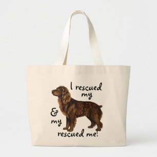 Reddingsboykin-spaniel grote Canvas tas