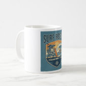 Reddingsbrigade Surf Patrol Opgericht 1950 Koffiemok (Voorkant links)
