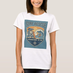 Reddingsbrigade Surf Patrol Opgericht 1950 T-shirt