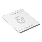 Reddingsbull Terrier Notitieblok (Schuin)