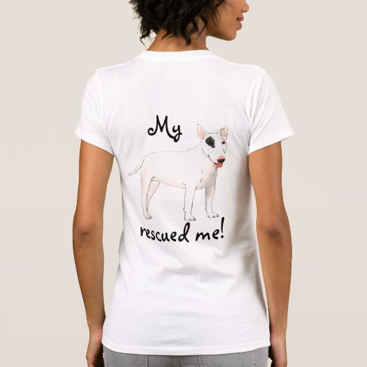Reddingsbull Terrier T-shirt (Achterkant)