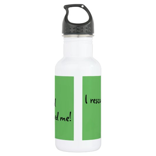 Reddingsbull Terrier Waterfles (Achterkant)