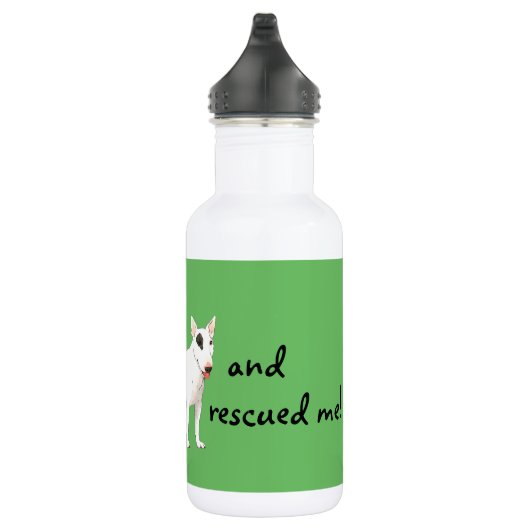 Reddingsbull Terrier Waterfles (Rechts)