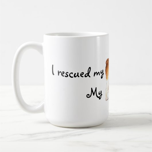 Reddingsbulledog Koffiemok (Links)