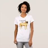Reddingsbullmastiff T-shirt (Voorkant volledig)