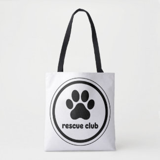 Reddingsclub – Verenigd door poten Tote Bag