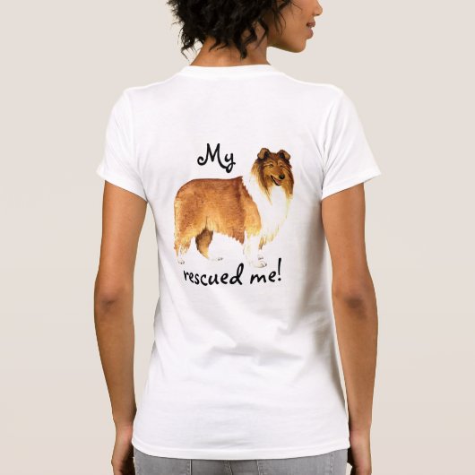 Reddingscollie T-shirt (Achterkant)