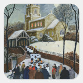 Reddingsdag Vierkante Sticker (Voorkant)