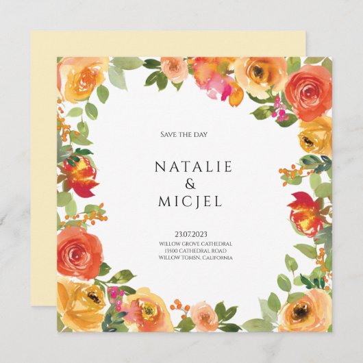 Reddingsdagkaart Bedankkaart (Voorkant / Achterkant)