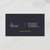 Reddingsdienst voor dieren visitekaartje (Achterkant)