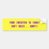 REDDINGSDOGS BUMPERSTICKER (Voorkant)