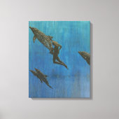 Reddingsdolfijnen Canvas Afdruk (Voorkant)