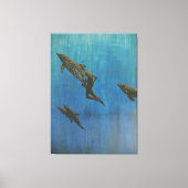 Reddingsdolfijnen Canvas Afdruk (Voorkant)