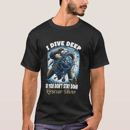 Reddingsduiken 1 t-shirt (Voorkant)