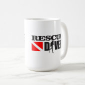 Reddingsduiker 2 koffiemok (Voorkant rechts)