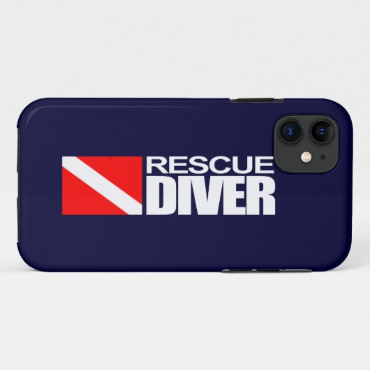 Reddingsduiker 4 Case-Mate iPhone case (Achterkant (horizontaal))