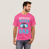 Reddingsduiker Dad Reddingsduiken T-shirt (Voorkant volledig)