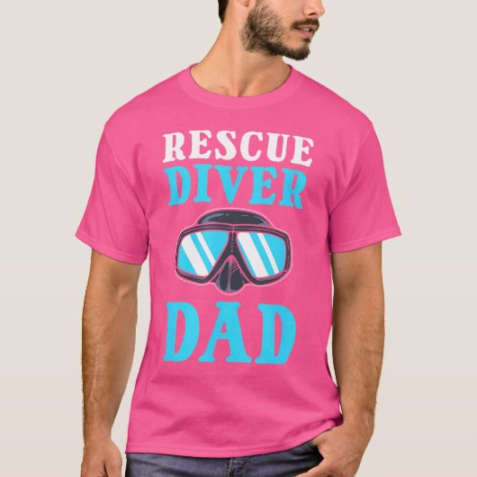 Reddingsduiker Dad Reddingsduiken T-shirt (Voorkant)
