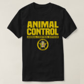 Reddingsfunctionaris voor Dierlijke Controle Openb T-shirt (Design voorkant)