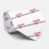 Reddingsgaranties hebben meer plezier stropdas (Opgerold)