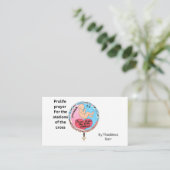 Reddingsgebed voor de stations van het kruisje visitekaartje (Staand voorkant)