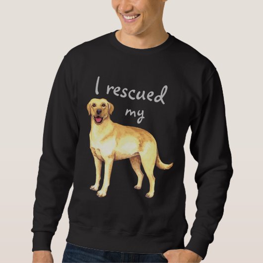 Reddingsgele lab trui (Voorkant)