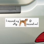 Reddingsgrens Terre Bumpersticker (Op auto)