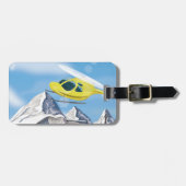 Reddingshelikopter Bagagelabel (Voorkant horizontaal)