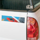 Reddingshelikopter Bumpersticker (Op Truck)