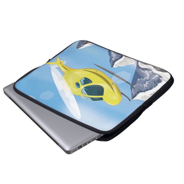 Reddingshelikopter Laptop Sleeve (Voorkant onderkant)