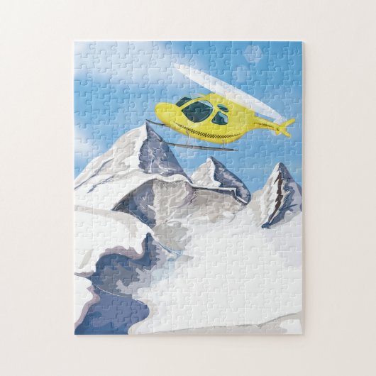 Reddingshelikopter Legpuzzel (Verticaal)