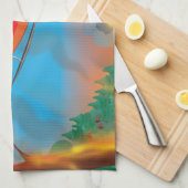 Reddingshelikopter Theedoek (Quarter Fold)