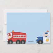 ReddingsHeroes Birthday Uitnodiging (Achterkant)