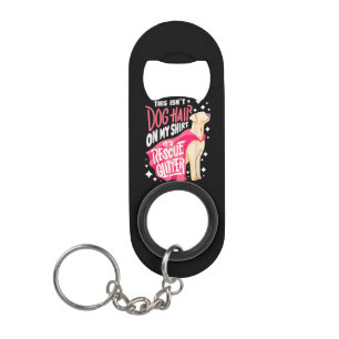 Reddingshond Cadeau I Dit is geen hondenhaar op mi Mini Flessenopener